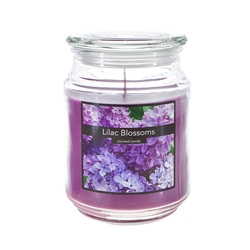 Mega Candles - 18 oz. Country Dreams Scented Jar Candle - Lilac Blossoms