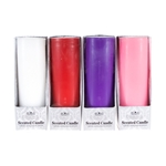 4 pcs 2" x 5" Scented Round Pillar Candle in Box - Asst