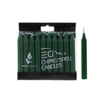20 pcs 4" Unscented Chime / Spell Chime Candle - Green