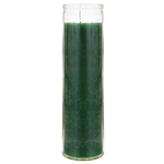 2" x 8" Unscented Tall Prayer Container Candle - Green