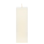 2" x 6" Unscented Square Pillar Candle - Ivory