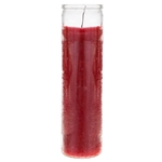 2" x 8" Unscented Tall Prayer Container Candle - Red