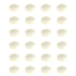 24 pcs 2" Unscented Floating Disc Candle in Bulk - Ivory