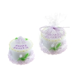 Mega Candles - Sweet 15 Cake Candle - Purple