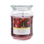 Mega Candles - 18 oz. Country Dreams Scented Jar Candle - Black Cherry