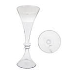 Mega Vases - 8" x 20" Reversible Latour Trumpet Glass Vase - Clear
