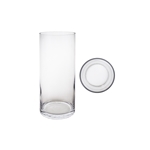 Mega Vases - 5" x 12" Cylinder Glass Vase - Clear