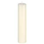 Mega Candles - 2" x 9" Unscented Round Pillar Candle - Ivory
