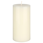 3" x 6" Unscented Round Pillar Candle - Ivory