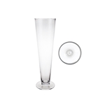 Mega Vases - 5" x 16" Trumpet Glass Vase - Clear