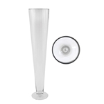 Mega Vases - 5" x 20" Trumpet Glass Vase - Clear