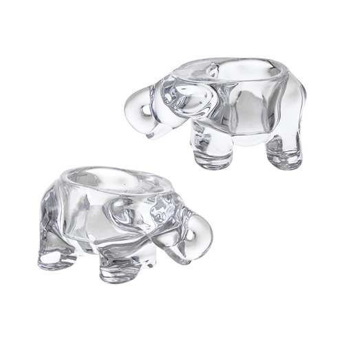 Mega Crafts - Elephant Glassware - Clear