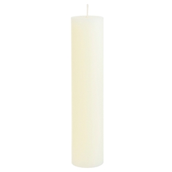 Mega Candles - 2" x 9" Unscented Round Pillar Candle - Ivory